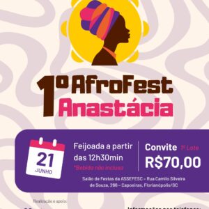 AfroFest Anastácia - 1º lote